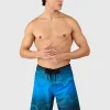 Online Brunotti Gulfshore Heren Boardshorts | Neon Blauw NeonBlue