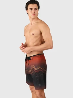 Best Brunotti Gulfshore Heren Boardshort | Pirate black PirateBlack