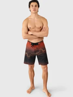 Best Brunotti Gulfshore Heren Boardshort | Pirate black PirateBlack