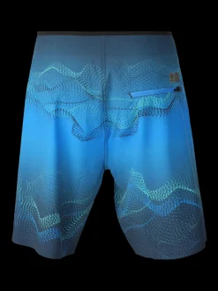 Online Brunotti Gulfshore Heren Boardshorts | Neon Blauw NeonBlue