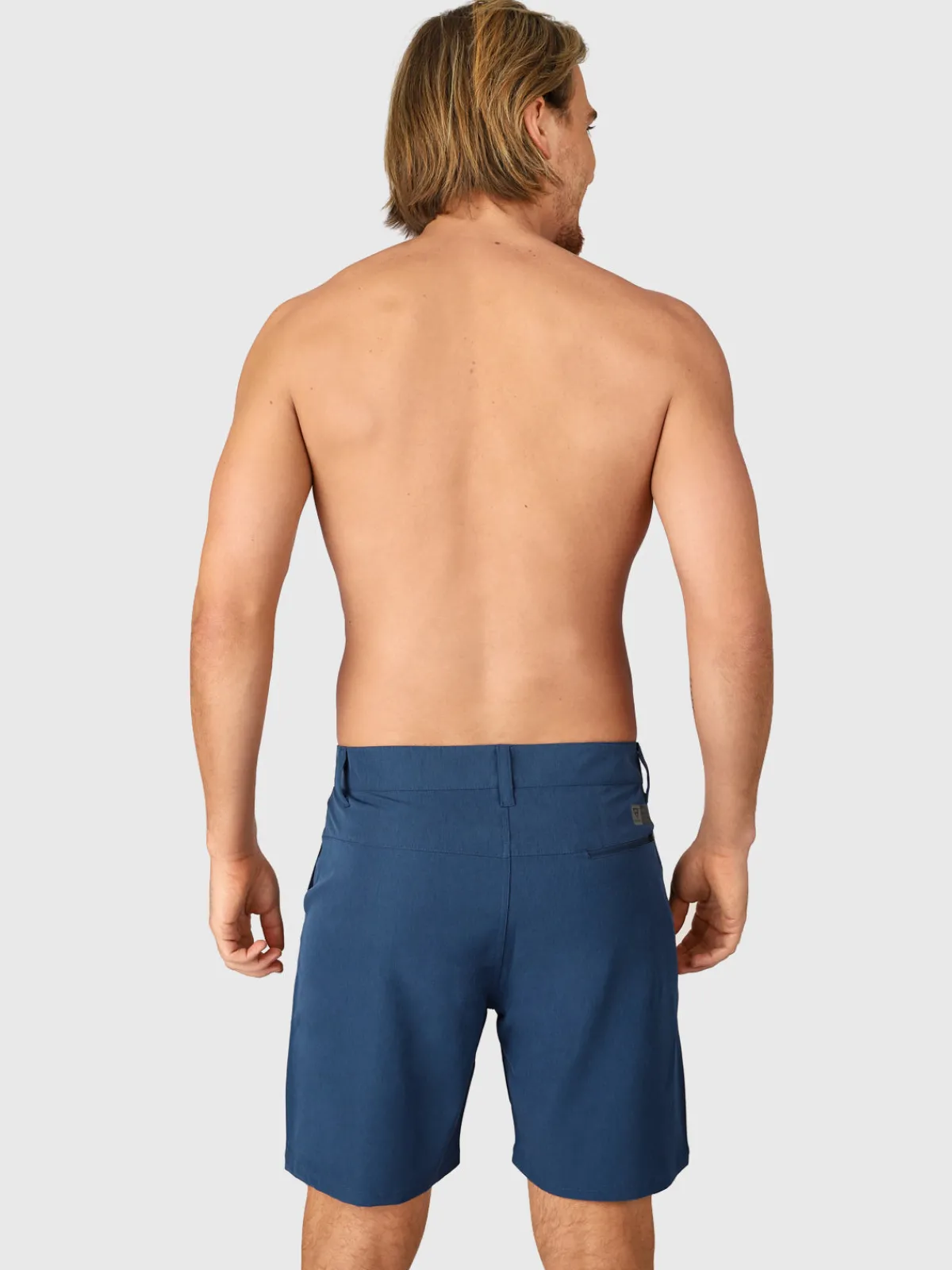 New Brunotti Harret Heren Hybrid Short | Blauw