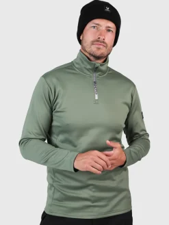 Best Brunotti Heros Heren Fleece | Vintage Green
