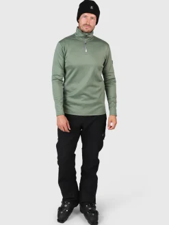 Best Brunotti Heros Heren Fleece | Vintage Green