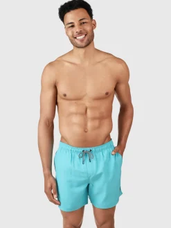 Best Brunotti Hester Men Swimshort | Blue Curacao Green