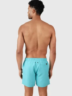 Best Brunotti Hester Men Swimshort | Blue Curacao Green