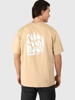 Fashion Brunotti Homeseries-Scheveningen Heren T-shirt | Gember Ginger
