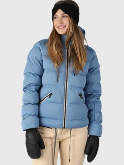 Discount Brunotti Irai Dames Puffer Ski Jas | Blauw