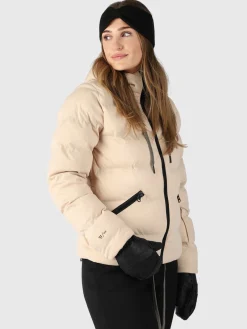 Discount Brunotti Irai Dames Puffer Ski Jas | Wit