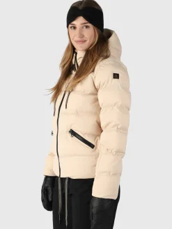 Discount Brunotti Irai Dames Puffer Ski Jas | Wit