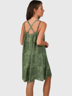 Clearance Brunotti Isla-Leaf Women Dress | Juniper TwoToneFlowerJuniper