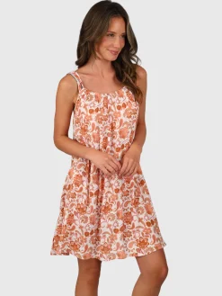 Online Brunotti Isla-Paisley Women Dress | Snow PaisleySnow