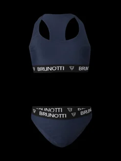 Outlet Brunotti Jazzy Meisjes Sport Bikini Set | Indigo Blue IndigoBlue