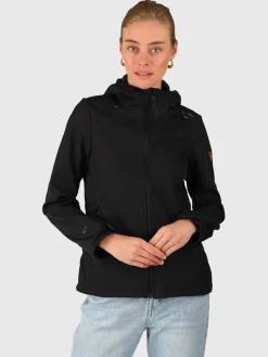 Best Brunotti Joos-N Dames Softshell Jas | Zwart
