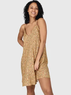 Outlet Brunotti Julina Dames Jurk | Geel