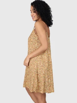 Outlet Brunotti Julina Dames Jurk | Geel