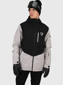 Outlet Brunotti Kense Heren Ski Jas | Alloy Grey