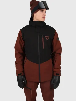 Online Brunotti Kense Heren Ski Jas | Port RedenBrown