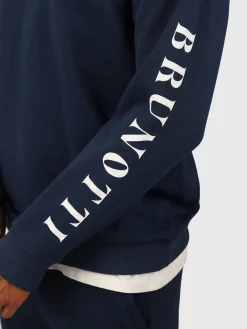 New Brunotti Konder Men Sweater | Night Blue NightBlue
