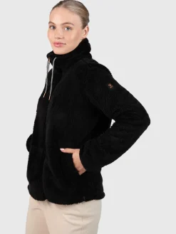 Clearance Brunotti Kyoto Dames Fleece | Zwart Black