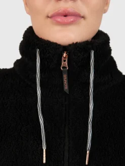 Clearance Brunotti Kyoto Dames Fleece | Zwart Black