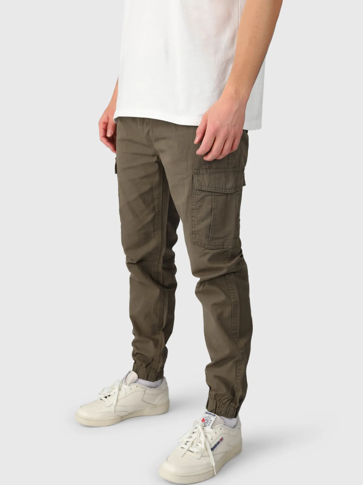 Sale Brunotti Lansons Heren Cargo Broek | Army Green ArmyGreen