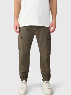 Sale Brunotti Lansons Heren Cargo Broek | Army Green ArmyGreen