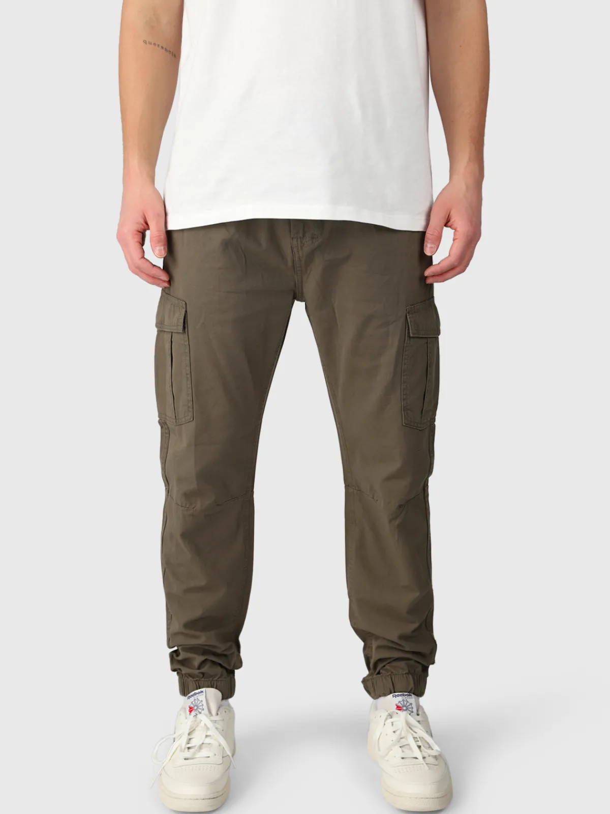 Sale Brunotti Lansons Heren Cargo Broek | Army Green ArmyGreen