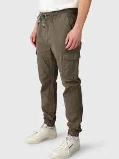 Sale Brunotti Lansons Heren Cargo Broek | Army Green ArmyGreen