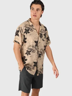 Best Brunotti Lasse Heren Shirt | Ginger LeavesAlloverGingerenGinger
