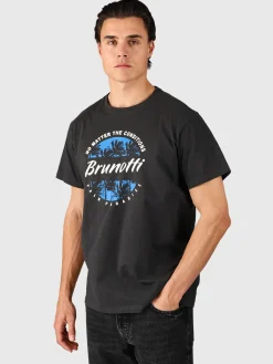 Online Brunotti Leeway Heren T-shirt | Pirate Black PirateBlack