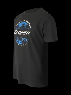Online Brunotti Leeway Heren T-shirt | Pirate Black PirateBlack