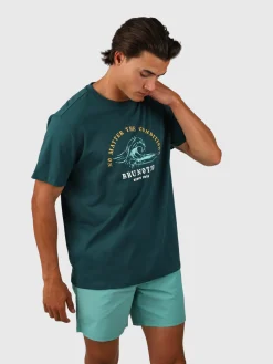 Clearance Brunotti Leeway Men T-shirt | Fuel Green FuelGreen