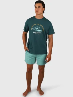 Clearance Brunotti Leeway Men T-shirt | Fuel Green FuelGreen