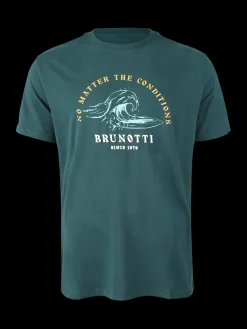 Clearance Brunotti Leeway Men T-shirt | Fuel Green FuelGreen