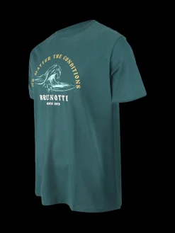 Clearance Brunotti Leeway Men T-shirt | Fuel Green FuelGreen