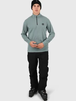 New Brunotti Lenno-R Heren Fleece | Agave Grey