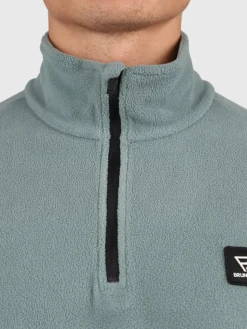 New Brunotti Lenno-R Heren Fleece | Agave Grey