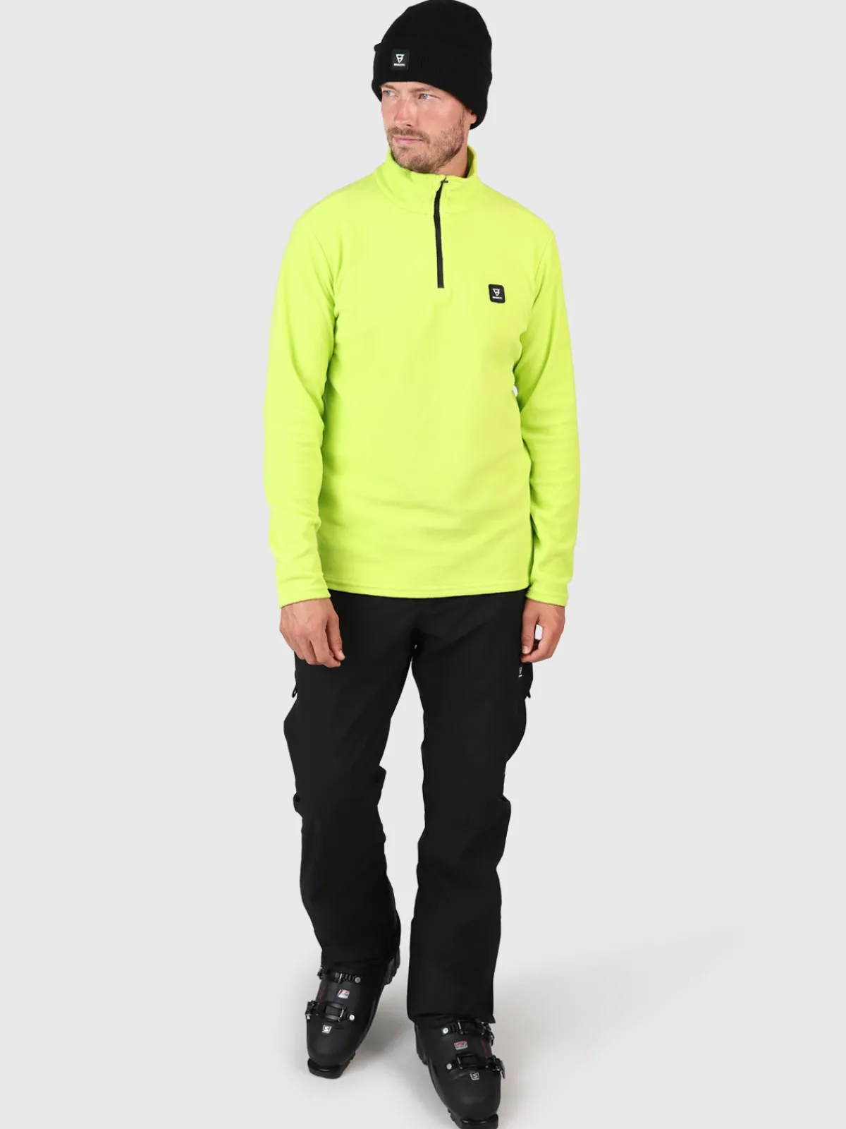 Discount Brunotti Lenno-R Heren Fleece | Electric Yellow