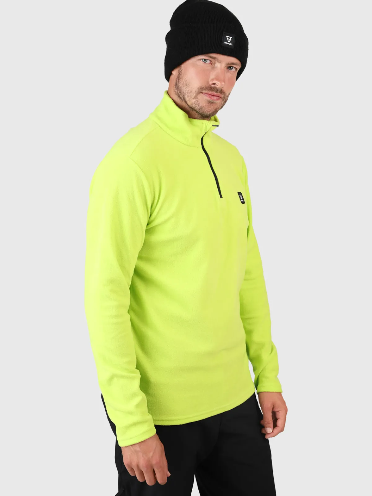 Discount Brunotti Lenno-R Heren Fleece | Electric Yellow