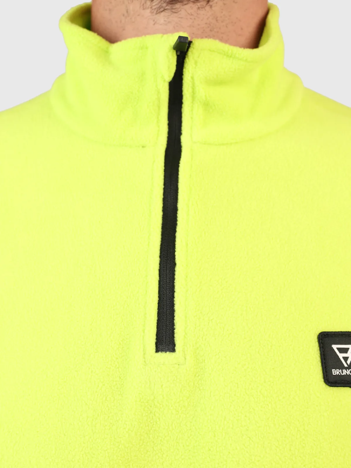Discount Brunotti Lenno-R Heren Fleece | Electric Yellow