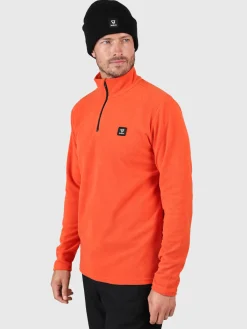 Best Brunotti Lenno-R Heren Fleece | Mandarin Orange