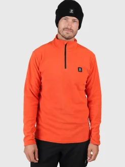 Best Brunotti Lenno-R Heren Fleece | Mandarin Orange