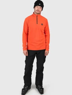 Best Brunotti Lenno-R Heren Fleece | Mandarin Orange