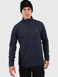 Clearance Brunotti Lenno-R Heren Fleece | Navy Blue
