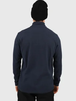 Clearance Brunotti Lenno-R Heren Fleece | Navy Blue