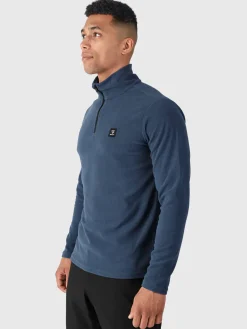 Sale Brunotti Lenno-R Heren Fleece | Night Blue Blauw