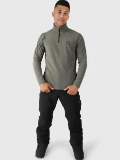 Fashion Brunotti Lenno-R Heren Fleece | Pine Green Groen
