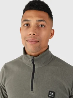 Fashion Brunotti Lenno-R Heren Fleece | Pine Green Groen