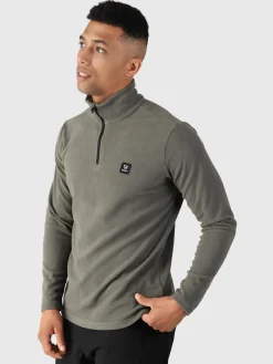 Fashion Brunotti Lenno-R Heren Fleece | Pine Green Groen