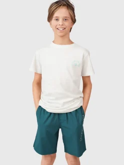 Clearance Brunotti Lestery Jongens Zwemshort | Groen
